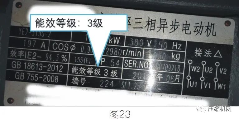 空壓機電機銘牌全面解讀，超詳細
